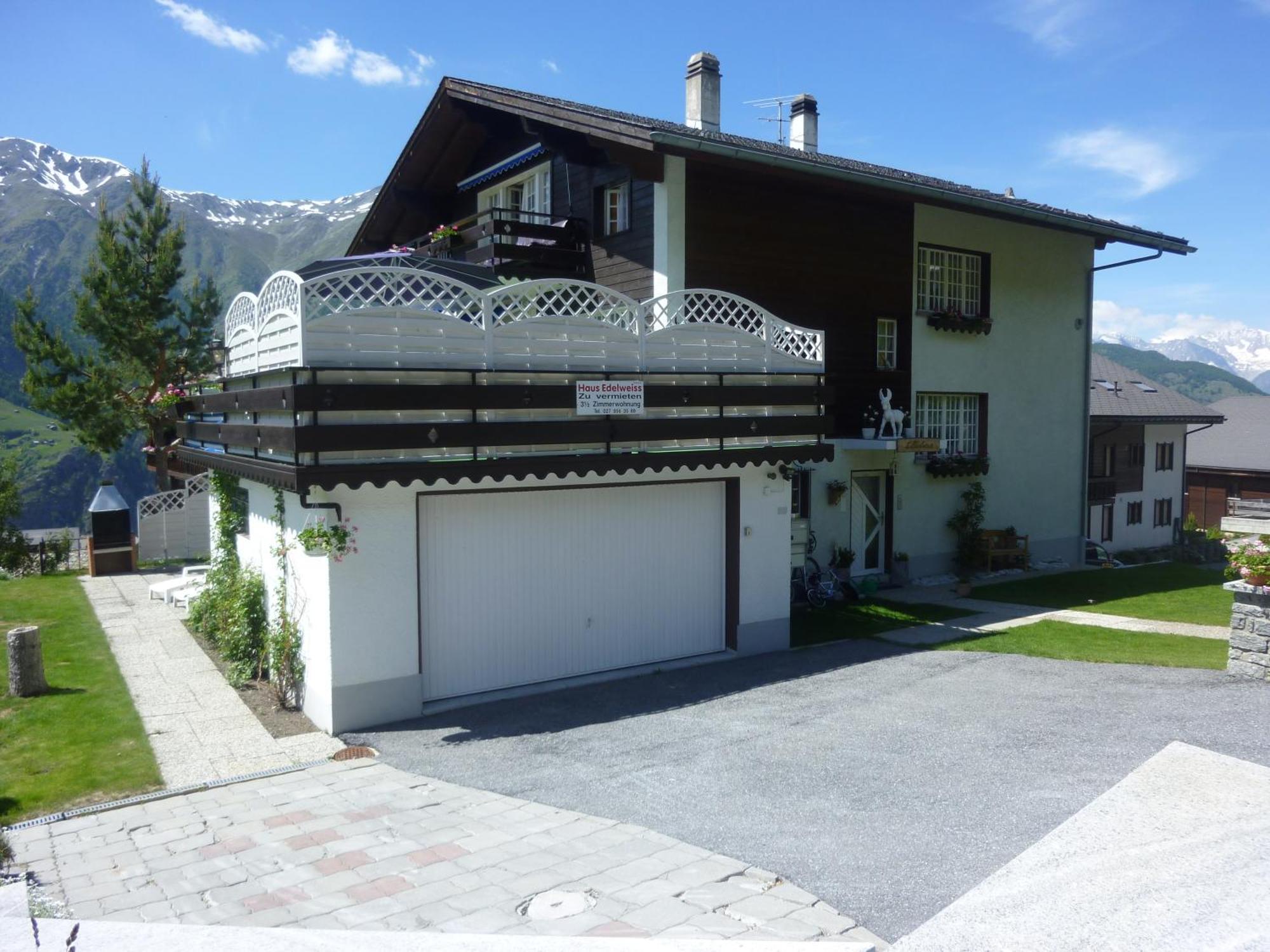 Ferienwohnung Edelweiss Grächen Εξωτερικό φωτογραφία