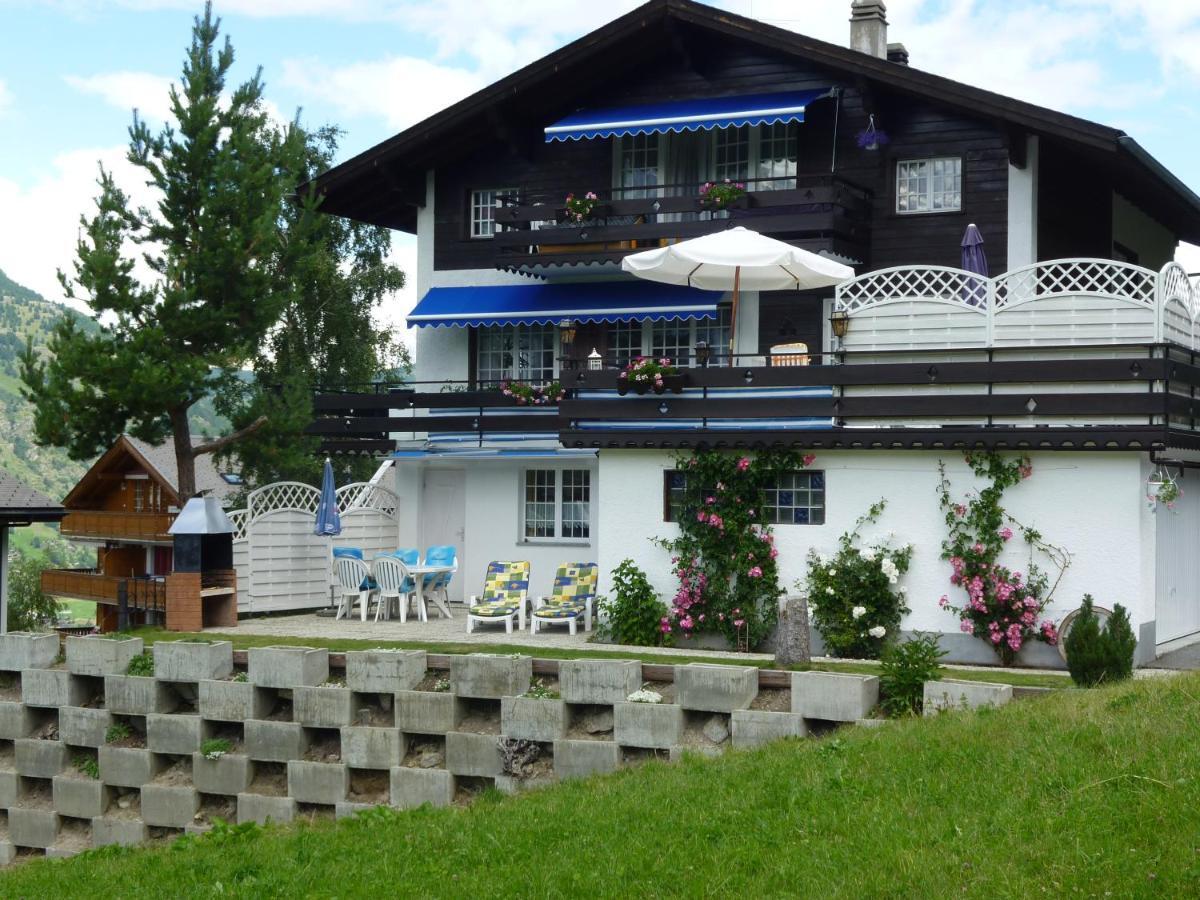Ferienwohnung Edelweiss Grächen Εξωτερικό φωτογραφία